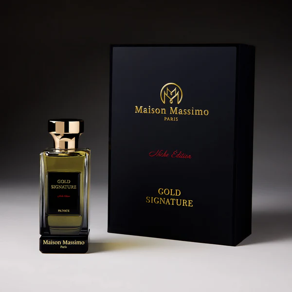 Maison Massimo Gold Signature 1 Découvrez le Parfum Maison Massimo Gold Signature