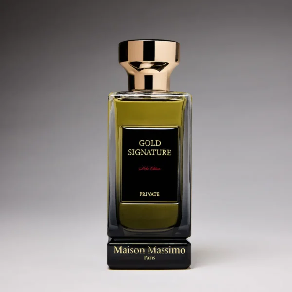 Maison Massimo Gold Signature Découvrez le Parfum Maison Massimo Gold Signature