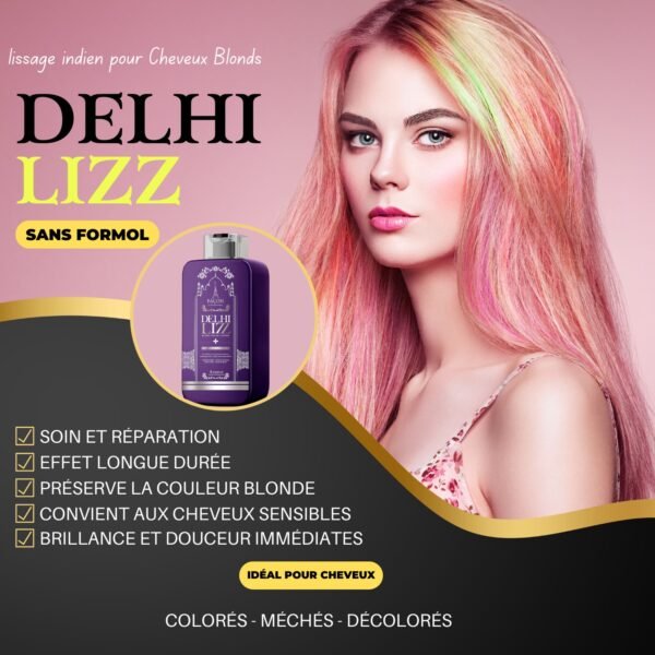 New product (1500 x 1500 px) (1) Lissage Indien Delhi Lizz Blond 1 L