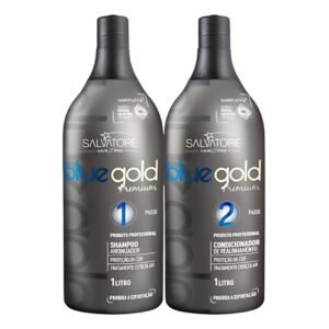 SALVATORE Blue Gold Premium (Shampoing + Conditionneur ) 2 x 1000 ml
