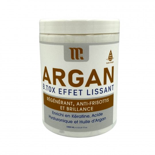 soin-effet-lissant-argan-m-for-care-1l (2) B.TOX Capillaire Professionnel Kératine 1000 ml - Argan et Acide Hyaluronique